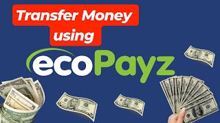 How to Money Transfer using ecoPayz  Send Receive amp Deposit Money on ecoPayz [upl. by Jackqueline]