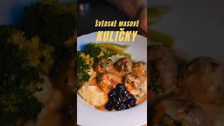 Švédské masové kuličky 🇸🇪 To musíš zkusit 😎recepty svedskekulicky jidlo meat [upl. by Talley801]