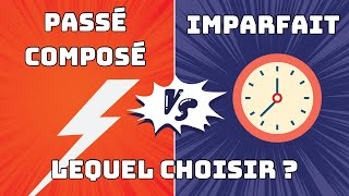 Passé composé VS Imparfait  les clés pour les utiliser correctement [upl. by Yanad760]