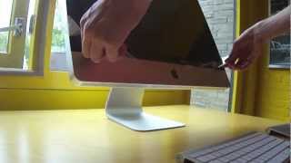 215quot iMac Unboxing  July 2012 [upl. by Lyle]