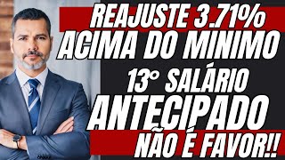 Ao Vivo 1715  Reajuste Acima do Mínimo 371  13° Salário Antecipado Não é Favor [upl. by Ariec71]