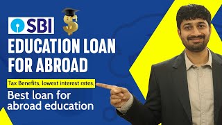 SBI Education Loan for Study Abroad  Interest Rates Benefits amp More  Loans up to 15 Cr 💸 [upl. by Asilaj]