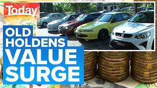 Holden car value set to soar  Today Show Australia [upl. by Gnav184]