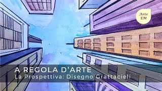 Prospettiva Tutorial su come Disegnare dei Grattacieli [upl. by Iarahs883]