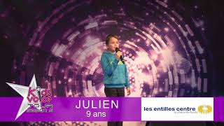 Julien  ébloui par la nuit  Zaz Kids Voice Tour2018  Les Entilles Centre [upl. by Akimihs]