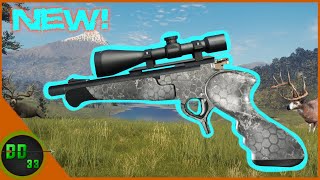 Our First Time Hunting With The Single Shot 4570 PISTOL Call Of The Wild [upl. by Ecnerrat]