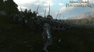 300 Lake Rat Wrecker vs 300 Battanian Picked Warrior  Mount amp Blade II Bannerlord [upl. by Yawnoc]