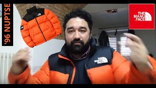 The North Face 1996 Retro NUPTSE JKT Review Persian Orange [upl. by Einnal]