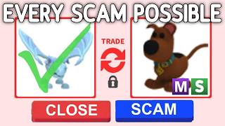 ALL 40 SCAMS In Adopt Me Every Scam Possible [upl. by Ayekram]