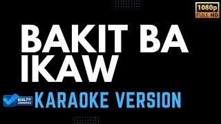 MICHAEL PANGILIINAN  BAKIT BA IKAW Karaoke Version HD [upl. by Verile]