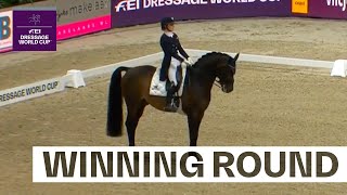 Van Liere grabs the win 🥇  FEI Dressage World Cup™ 202223 [upl. by Eznyl]