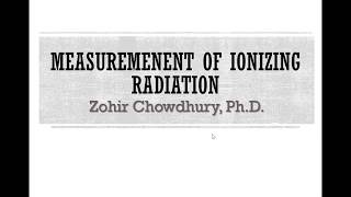 M44 Ionizing Radiation Measurement [upl. by Sackman]