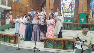 Gloria Dei Lutheran Church Rajahmundry  English Choir  21072024 [upl. by Veta233]