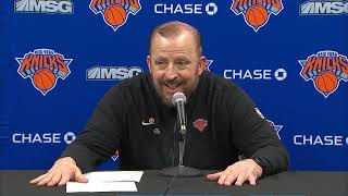 Tom Thibodeau Post Game Interview  New York Knicks vs Chicago Bulls [upl. by Noyes]