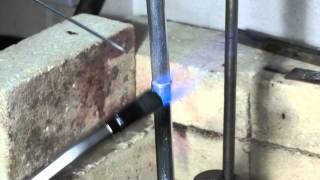 Brazing an aluminium tube joint using Johnson Matthey Aluflo ZA1 Channel Flux filler metal [upl. by Brice584]