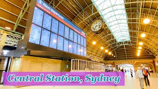 Central Station Sydney  Central Railway Station  Sydney 2020 [upl. by Ahseal145]