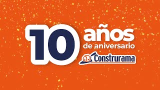 Felicitaciones en tu Aniversario Construrama 🧡🎉 [upl. by Zosima995]