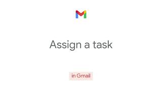 How to Assign a task in Gmail [upl. by Nossyla]