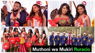 Muthoni wa mukiri wedding Muthoniwamukiri ruracioBest traditional wedding 2021 [upl. by Wagshul]