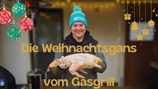 Weihnachtsgans auf dem Gasgrill zubereiten  OttoWilde [upl. by Anale306]