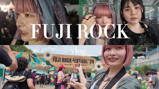 【FUJIROCK 2024】Vlog フジロック⛰️3日間の思い出 初投稿 [upl. by Carley978]