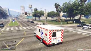 Rescue Mod V Ambulancia SVA del SESPA Asturias GTA5 [upl. by Selry333]