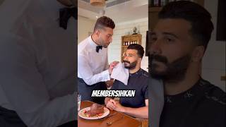 Cara Unik Restoran Mewah Menyajikan Makanan shortvideo trending viralvideo [upl. by Tezile]