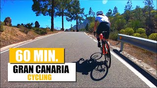 Indoor Cycling Gran Canaria  Ayacata to Maspalomas  Long Descent [upl. by Isak628]