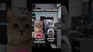 Jugando videojuegos con mi hermano storytime gatitos cosasdegatos humor [upl. by Yarehs]