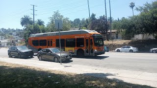 2014 LACMTA New Flyer XN40 5843 [upl. by Zurciram]