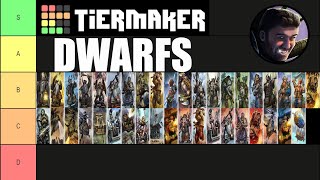 Dwarfs Unit Roster Updated Tier List [upl. by Acireh279]