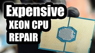 Intel Xeon 8180 28 core CPU Repair [upl. by Apul]