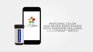 Colorsnap Match SherwinWilliams [upl. by Haswell628]