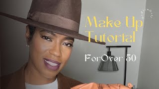 Makeup Tutorial For Women Over 50  Beginner Friendly  Msglamdoll Tv [upl. by Odilia]