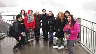 International students trip to Niagara Falls [upl. by Zitah]