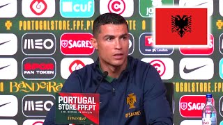 Cristiano Ronaldo nach seinen 4 Toren bei der EM Quali 😂 [upl. by Odell572]