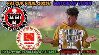 THE FAI CUP FINAL 2023 Bohemians vs St Patricks Athletic at the Aviva [upl. by Bat]