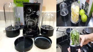 Wonderchef Nutri Blend Review and Use WonderchefNutriblend Kitchenaccesorries [upl. by Airtemed]