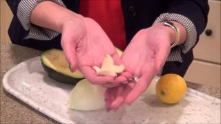 Guacamole Dip Recipe Kuvings Whole Slow Juicer [upl. by Yoj]