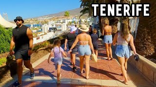 Costa Adeje Tenerife Walking Tour 4k [upl. by Elicec]