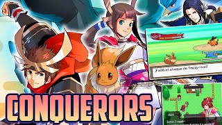 Pokemon Conquerors  Fanmade Game For Pokemon Conquest Fan with RPG Game Style in the Ransei Region [upl. by Rasec]