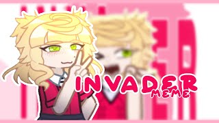 INVADER MEME  Elizabeth Afton FNAF [upl. by Naillimxam896]