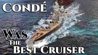 World of Warships Condé Was The Best Cruiser In The Game [upl. by Faires605]