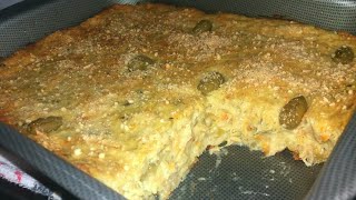 TORTA CREMOSA DE BACALHAU bacalhau tortasalgada culinária [upl. by Dlnaod]