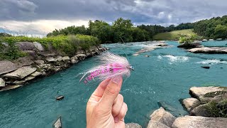 Fly Fishing for Striped Bass with Big Streamers [upl. by Aner]