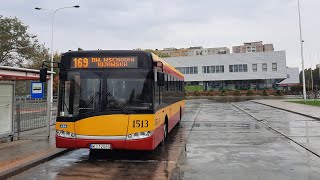 SPECJAL NA 400 SUBÓW MZA Warszawa  Solaris Urbino 12 III 1513 🚍169➡️Bródno  Podgrodzie OPIS [upl. by Carew]