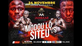 🚨🚨TFM LIVE ARÈNE NATIONAL  COMBAT ROYAL  MODOU LO VS SITEU  24 NOVEMBRE 2025 [upl. by Llydnek]