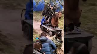 How We Filmed a Horse Ride with a 4Wheel Dummy Horse behindthescene film bts [upl. by Malca]