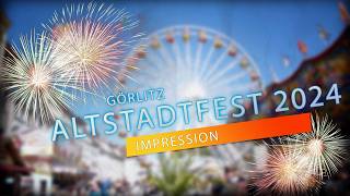 Görlitz Altstadtfest 2024 – Impression [upl. by Eilyac]