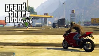 GTA V  Tunando Pegassi Bati 801 Motos [upl. by Emoryt927]